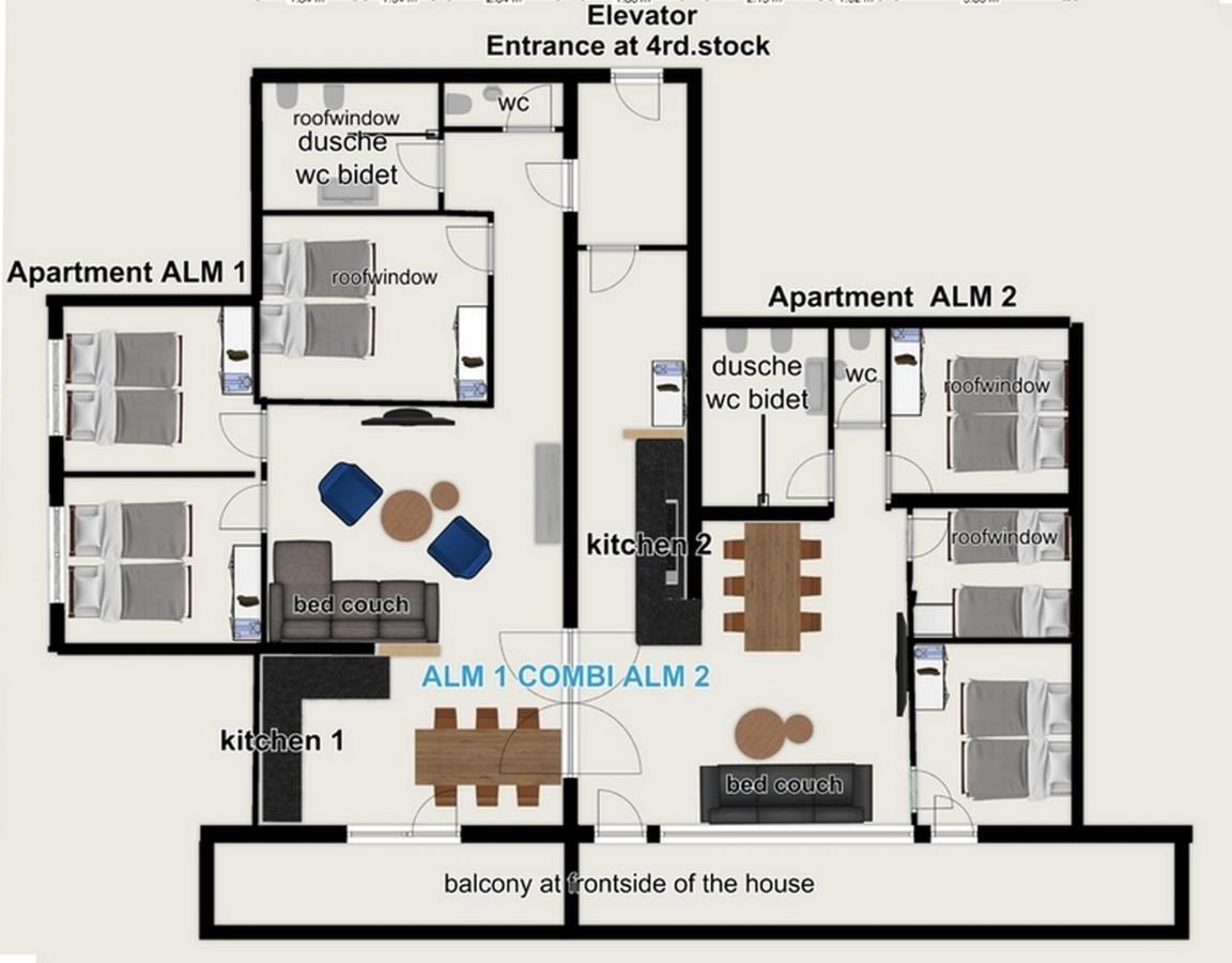 Alm Appartements ZellamSee Zell am See Extérieur photo