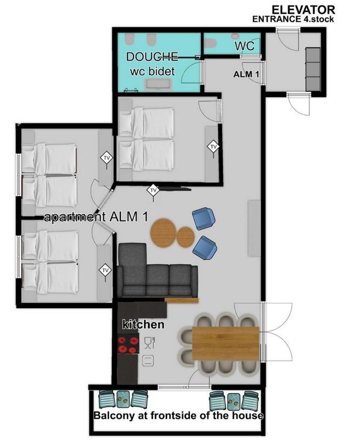 Alm Appartements ZellamSee Zell am See Extérieur photo