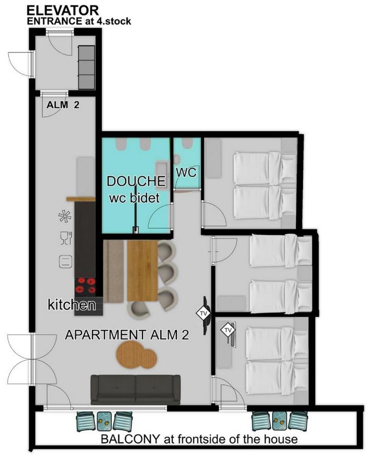 Alm Appartements ZellamSee Zell am See Extérieur photo